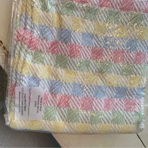 Brand New Brahms Mount Tourmaline Rainbow Baby Blanket